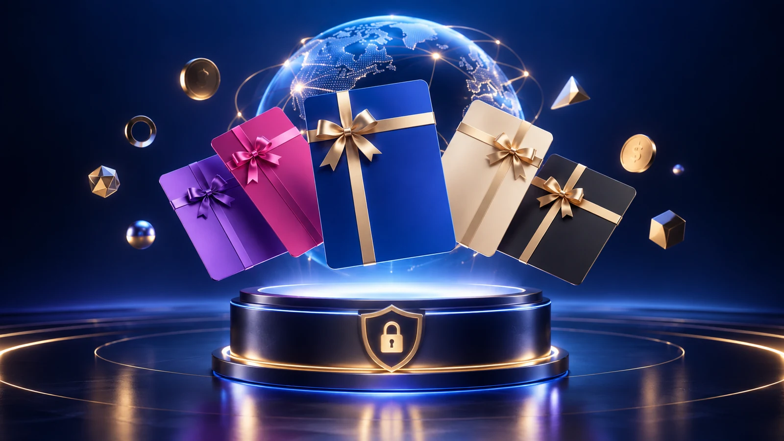 شراء البطاقات الرقمية بأمان